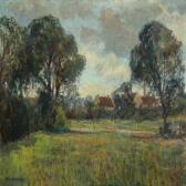HENNINGSEN Hans Landscape With Houses HENNINGSEN Hans Landscape With Houses