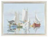 HENRY William Shipping At Anchor In A Calm HENRY William Shipping At Anchor In A Calm