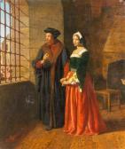HERBERT John Rogers Thomas Moore And His Daughter HERBERT John Rogers Thomas Moore And His Daughter
