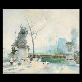 HERVE Jules Rene Tuileries- Pavillon De Flore, Paris HERVE Jules Rene Tuileries- Pavillon De Flore, Paris