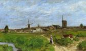 HERVIER Louis Adolphe Pasture Near The Village HERVIER Louis Adolphe Pasture Near The Village