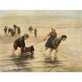 HEYLIGERS Hendrik Little Shrimpers On The Beach HEYLIGERS Hendrik Little Shrimpers On The Beach