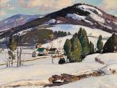 HIBBARD Aldro Thompson Winter Landscape HIBBARD Aldro Thompson Winter Landscape