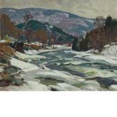 HIBBARD Aldro Thompson Winter River HIBBARD Aldro Thompson Winter River