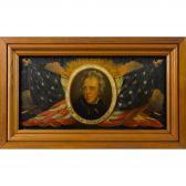 HICKS Edward Portrait Of Andrew Jackson " The Old Democrat" HICKS Edward Portrait Of Andrew Jackson " The Old Democrat"