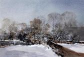 HILDER Rowland A Garden In Winter HILDER Rowland A Garden In Winter