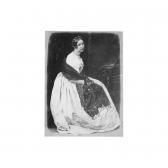 HILL David Robert Portrait Of Lady Elizabeth Eastlake, Née Rigby, Circa 1845 HILL David Robert Portrait Of Lady Elizabeth Eastlake, Née Rigby, Circa 1845