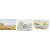 HILL John William Cows In An Extensive Landscape HILL John William Cows In An Extensive Landscape