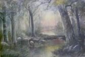 HILLS J. Sheep By A Brook HILLS J. Sheep By A Brook