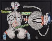 HIRAGA Key Surrealist Composition HIRAGA Key Surrealist Composition