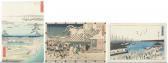 HIROSHIGE Ando View Of The Station From Goten-yama HIROSHIGE Ando View Of The Station From Goten-yama