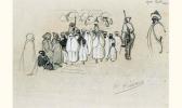 HISSARD Henri " Marocains Près De Salé ". HISSARD Henri " Marocains Près De Salé ".