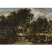HOBBEMA Meindert Village Landscape HOBBEMA Meindert Village Landscape