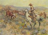 HOFFMAN Frank B. Cattle Drive West HOFFMAN Frank B. Cattle Drive West