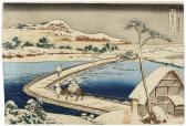 HOKUSAI Katsushika Katsushika Hokusai (1760-1849) Kozuke Sano Funabashi No Kozu HOKUSAI Katsushika Katsushika Hokusai (1760-1849) Kozuke Sano Funabashi No Kozu