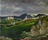 HOLBEIN VON HOLBEINSBERG Therese Blick Auf Die Feste Hohensalzburg HOLBEIN VON HOLBEINSBERG Therese Blick Auf Die Feste Hohensalzburg