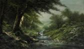 HOLDREDGE Ransome Gillet Stream Through A Wooded Landscape HOLDREDGE Ransome Gillet Stream Through A Wooded Landscape