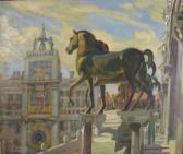 HOLLAND George Herbert Buckingham The Bronze Horses Of St. Marks, Venice HOLLAND George Herbert Buckingham The Bronze Horses Of St. Marks, Venice