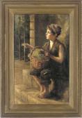 HOLLWEY E. The Young Heather Seller HOLLWEY E. The Young Heather Seller