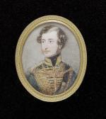 HOLMES Junior James Charles Perceval, In The Uniform Of The Austrian Cavalry, Dark Blue Coat With Gold Frogging HOLMES Junior James Charles Perceval, In The Uniform Of The Austrian Cavalry, Dark Blue Coat With Gold Frogging