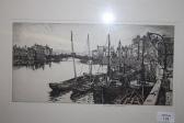 HOLMES Kenneth A View Of Whitby Harbour HOLMES Kenneth A View Of Whitby Harbour