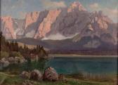 HOLUB Georg Karersee Mit Rosengarten, Bozen HOLUB Georg Karersee Mit Rosengarten, Bozen