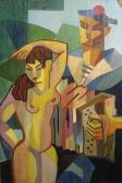 HOLZER Jakob Adolf Sailor And Woman HOLZER Jakob Adolf Sailor And Woman