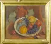 HOLZMANN Adolf Früchtestilleben. 1931. HOLZMANN Adolf Früchtestilleben. 1931.
