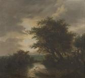 HOOFT NICOLAS Flusslandschaft HOOFT NICOLAS Flusslandschaft