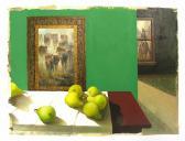 Hook Walter A Still Life With Pears, 1968; Seagulls On Apier (double Sided) Hook Walter A Still Life With Pears, 1968; Seagulls On Apier (double Sided)
