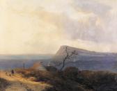 HOPPENBROUWERS Johannes Franciscus Landschaft Mit Schäfer Vor Einer Köhlerei. HOPPENBROUWERS Johannes Franciscus Landschaft Mit Schäfer Vor Einer Köhlerei.