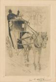 HORNBY Lester George Horse And Carriage HORNBY Lester George Horse And Carriage