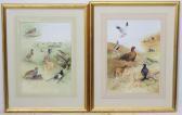 Hoskyns Ben English Partridge, Pheasant, Thrush, Skylark Etc. & Another Depicting Grouse, Black Cock, Fox, Deer, Golden Plover Etc Hoskyns Ben English Partridge, Pheasant, Thrush, Skylark Etc. & Another Depicting Grouse, Black Cock, Fox, Deer, Golden Plover Etc