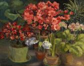HOSSEY-MÜLLER R. Stilleben Mit Azaleen HOSSEY-MÜLLER R. Stilleben Mit Azaleen