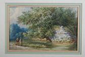 HOTCH J Two Young Anglers Beside A River HOTCH J Two Young Anglers Beside A River