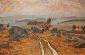 HUDECEK Antonin An Autumn Landscape HUDECEK Antonin An Autumn Landscape