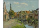HUE Madeleine Dutch Canal Scene HUE Madeleine Dutch Canal Scene