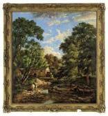 HUGHES Joseph Johan Watermill, Donne Hills, Perthshire HUGHES Joseph Johan Watermill, Donne Hills, Perthshire