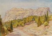 HUGHES-STANTON Herbert Edward Pelham Views Of Lycabettos, Athens HUGHES-STANTON Herbert Edward Pelham Views Of Lycabettos, Athens