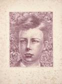 HUGO Valentine Portrait D'arthur Rimbaud À 17 Ans D'après Etienne Carjat (1828-1906) HUGO Valentine Portrait D'arthur Rimbaud À 17 Ans D'après Etienne Carjat (1828-1906)