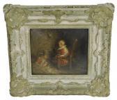 HUTCHINSON Robert Gemmell Seated Child In Profile HUTCHINSON Robert Gemmell Seated Child In Profile