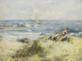 HUTCHISON Robert Gemmell Watching The Boats HUTCHISON Robert Gemmell Watching The Boats