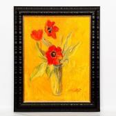 HUTTER David Poppies In A Vase HUTTER David Poppies In A Vase