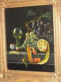 HUYGENS Adriaen Still Life Of Fruit And Wine Glass HUYGENS Adriaen Still Life Of Fruit And Wine Glass