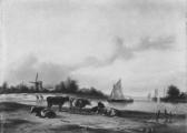 HUYGENS Frederik Lodewijk Flusslandschaft HUYGENS Frederik Lodewijk Flusslandschaft