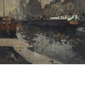 HYNCKES Raoul Reflections In A Canal HYNCKES Raoul Reflections In A Canal