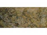 I DEWA KETUT RUNGUN Balinese Panel Of Birds Amidst Foliage I DEWA KETUT RUNGUN Balinese Panel Of Birds Amidst Foliage