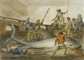 IBBETSON Julius Caesar The Catching Of A Shark IBBETSON Julius Caesar The Catching Of A Shark