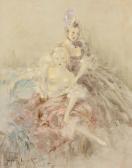 ICART Louis D'apres Fragonard ICART Louis D'apres Fragonard