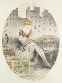 ICART Louis Die Vogelverkäuferin (la Marchande D``oiseaux) ICART Louis Die Vogelverkäuferin (la Marchande D``oiseaux)
